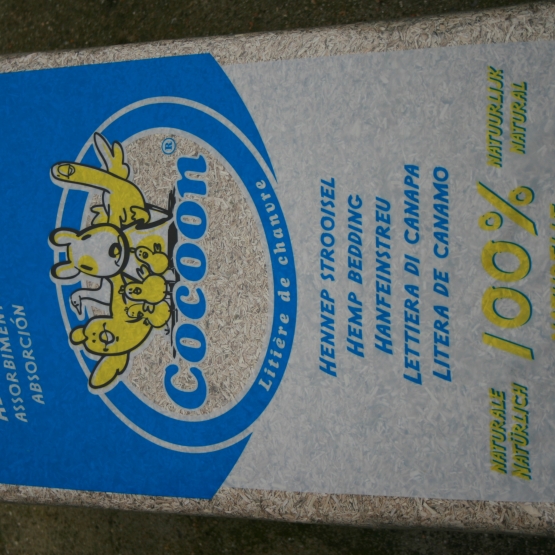 Image pour l'annonce Sac de Litière copeaux chanvre de 20kg Cocoon