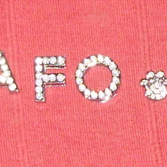 Image pour l'annonce Lettres strass pour collier