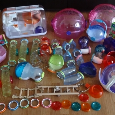 Image pour l'annonce Lot cage habitrail ovo hamster/souris