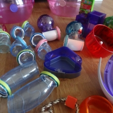 Image pour l'annonce Lot cage habitrail ovo hamster/souris