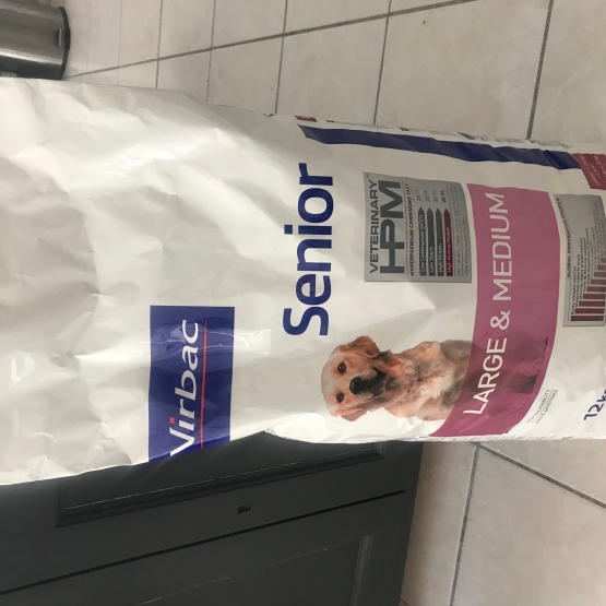 Image pour l'annonce Vends Sac de croquettes Neuf Chien VIRBAC HPM Sénior de 12KG