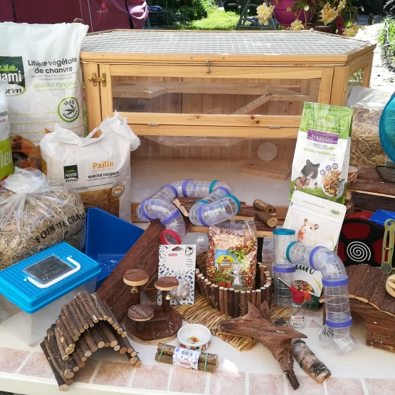 Image pour l'annonce RESIDENCE ET ACCESSOIRES POUR RONGEURS
